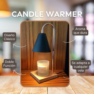 Candle Warmer Negro